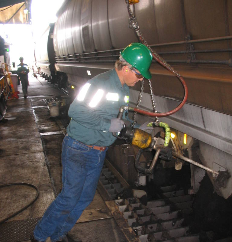 Coal Terminal Vibration Ergonomics | Ergowork Case Studies